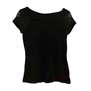 Girls Black Sleeveless Dance Top
